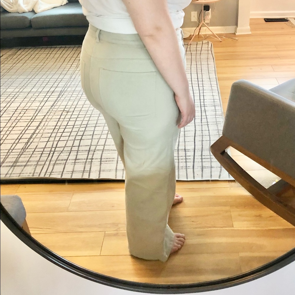 H&M Wide Leg Khaki - Picture 3 of 5